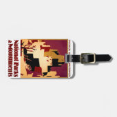 Western - zuidwest - WPA Bagagelabel (Voorkant horizontaal)