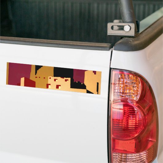 Western - zuidwest - WPA Bumpersticker (Op Truck)