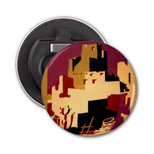 Western - zuidwest - WPA Button Flesopener