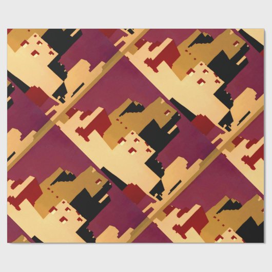 Western - zuidwest - WPA Cadeaupapier (Vlak)