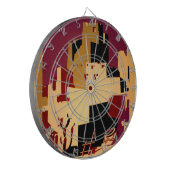 Western - zuidwest - WPA Dartbord (Voorkant Links)