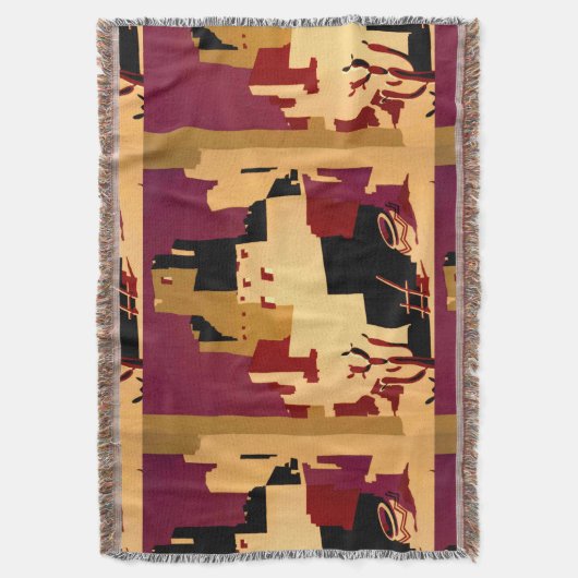 Western - zuidwest - WPA Deken (Voorkant Verticaal)