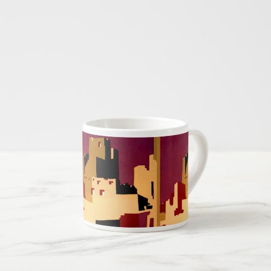 Western - zuidwest - WPA Espresso Kop (Voorkant rechts)