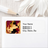 Western - zuidwest - WPA Etiket (Insitu)