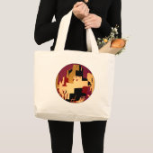 Western - zuidwest - WPA Grote Tote Bag (Voorkant (product))
