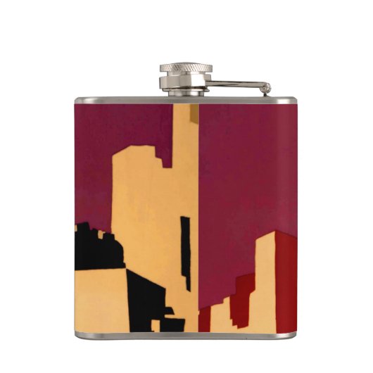 Western - zuidwest - WPA Heupfles (Achterkant)