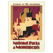 Western - zuidwest - WPA Klembord (Achterkant)