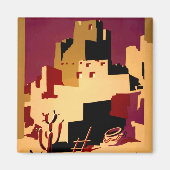 Western - zuidwest - WPA Magneet (Voorkant)