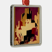 Western - zuidwest - WPA Metalen Ornament (Rechts)