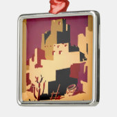 Western - zuidwest - WPA Metalen Ornament (Links)