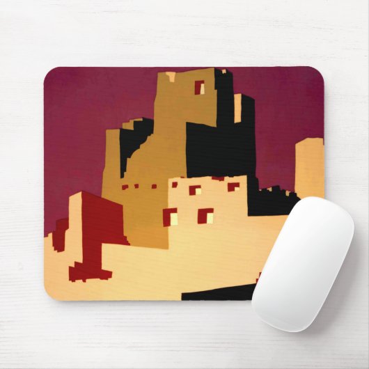 Western - zuidwest - WPA Muismat (Met muis)