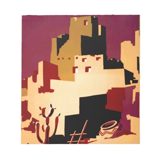 Western - zuidwest - WPA Notitieblok (Voorkant)