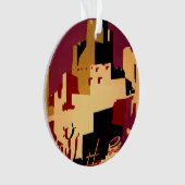 Western - zuidwest - WPA Ornament (voorkant)