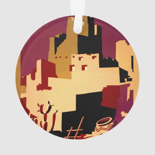 Western - zuidwest - WPA Ornament (achterkant)