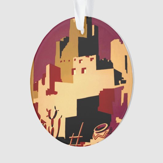 Western - zuidwest - WPA Ornament (voorkant)