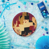 Western - zuidwest - WPA Papieren Bordje (Feest)