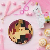 Western - zuidwest - WPA Papieren Bordje (Feest)