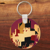 Western - zuidwest - WPA Sleutelhanger (Voorkant)