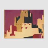 Western - zuidwest - WPA Tissuepapier (Voorkant)