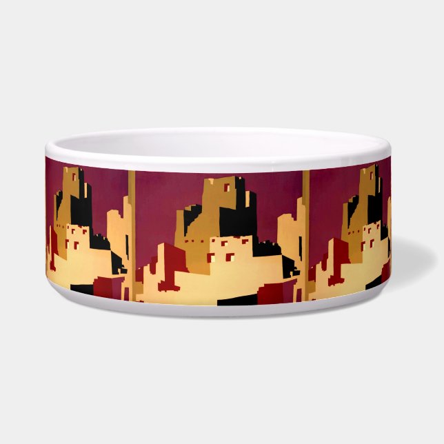 Western - zuidwest - WPA Voerbakje (Voorkant)