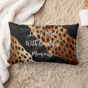 Western zwart bruin crème Koeienhuid Kussen