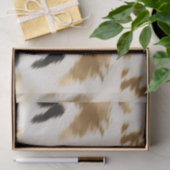 Western Zwart Wit Goud Koeienhuid Tissuepapier (Geschenk)