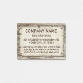 Westerne Aangepaste Contact Post-it® Notes (Voorkant)