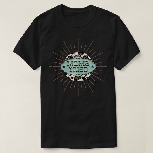 Westerne afbeeldingsstijl voor vrouwen t-shirt (Design voorkant)