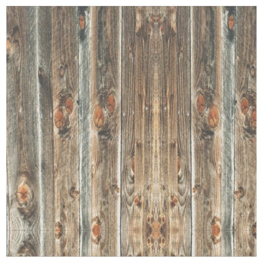 Westerne afdrukken in Barn Wood #2 Stof (Close Up)