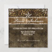 Westerne  Afstudeerder-fotokaart Leopard Star Kaart (Voorkant)