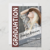 Westerne Afstuderen Uitnodiging (Voorkant)