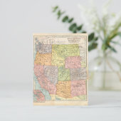 Westerne Amerikaanse kaart (Staand voorkant)