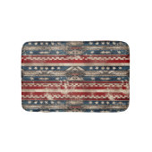 Westerne Amerikaanse vlag Badmat (Voorkant)