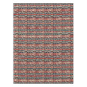 Westerne Amerikaanse vlag Tafelkleed (Voorkant)