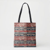 Westerne Amerikaanse vlag Tote Bag (Voorkant)