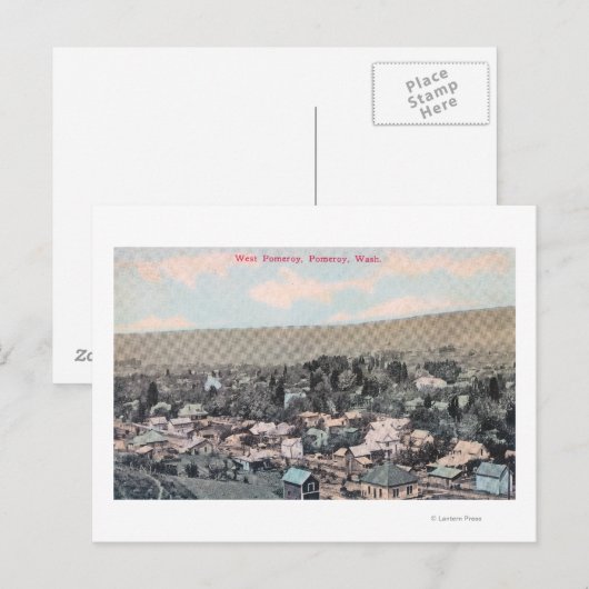 Westerne antenne briefkaart (Voorkant / Achterkant)