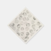 Westerne Aspen Leaf Prints © Sandy Long Servetten (Hoek)