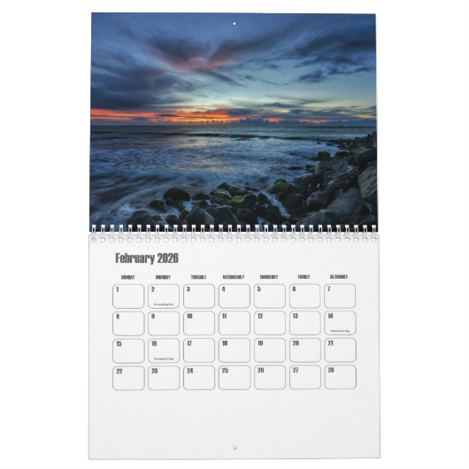 Westerne Australië Kalender (Feb 2026)