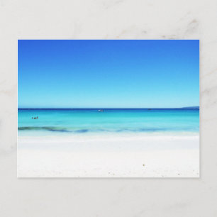 Westerne Australische stranden Briefkaart