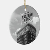 Westerne automatische halfcilindrische constructie keramisch ornament (Rechts)