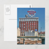 Westerne automatische handtekening van Kansas City Briefkaart (Voorkant / Achterkant)