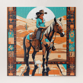 Westerne avonturier 4 legpuzzel