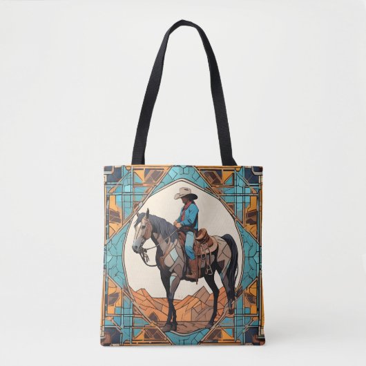 Westerne avonturier 6 tote bag (Voorkant)