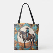 Westerne avonturier 6 tote bag (Achterkant)