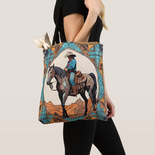 Westerne avonturier 6 tote bag (Dichtbij)