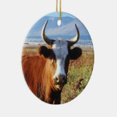 Westerne Baby- en kabeljauwrunderen, tweezijdig Keramisch Ornament (Rechts)