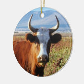 Westerne Baby- en kabeljauwrunderen, tweezijdig Keramisch Ornament (Links)