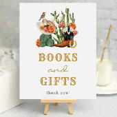 Westerne Baby shower geschenken Poster