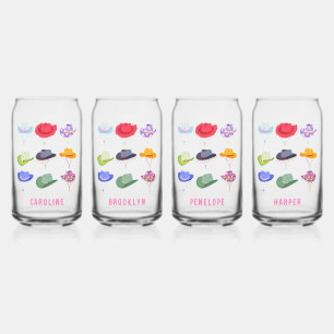 Westerne Bachelorette Party Favoriet Drinkware Set Blikvorm Glas