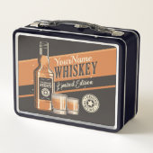 Westerne balk voor persoonlijke whiskey-vloeistoff (Achterkant)